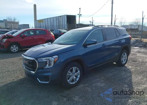 2024 GMC Terrain Awd Sle из США, поврежденный, VIN 3GKALTEG5RL395932
